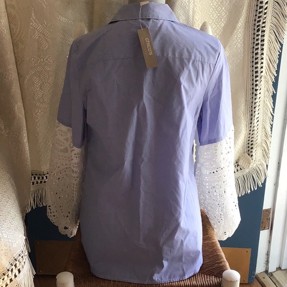 🛍🛍 3/$30 🛍🛍 NWT Chico’s button up top - Picture 3 of 6